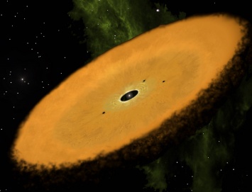Добровольцы помогли NASA найти древнейший околозвездный диск