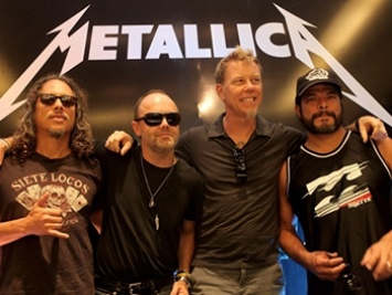 "Metallica" выступит в Киеве