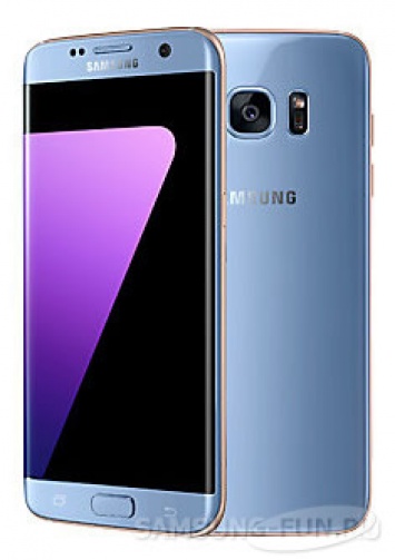 В начале ноября Samsung запустит в продажу Galaxy S7 edge в синем цвете