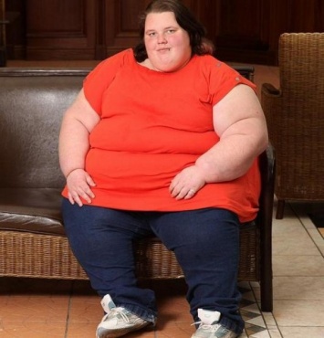 Парень бросил решившую похудеть 254-килограммовую британку