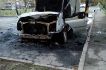 На Залютино подожгли два автомобиля (ФОТО)
