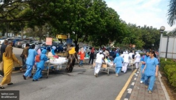Пожар в малазийской больницы: шестеро погибших