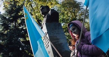 В Киеве почтили память крымскотатарского героя Амет-Хана Султана (ФОТО)
