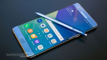Samsung выпустила обновление ПО для Galaxy Note7