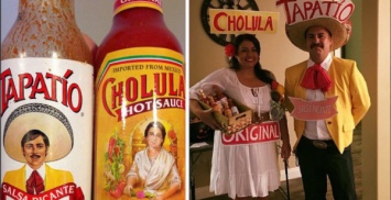 Фото мексиканской пары в костюмах острых соусов покорили интернет