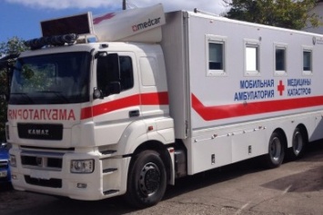 КАМАЗ подарил Севастополю мобильную амбулаторию