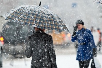На выходных в Покровске ожидается дождь со снегом