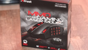 Trust GXT 166 Mmo gaming laser mouse: 18 кнопок, классная эргономика и интересная подсветка