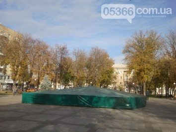 Светомузыкальный фонтан в сквере имени Бабаева «залег в зимнюю спячку»