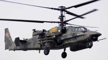 Вертолеты Ка-52 применят в Сирии уникальные ракеты