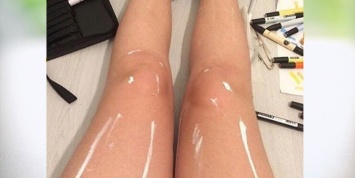 Интернет-пользователи озадачились иллюзией с женскими ногами