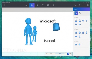 Microsoft представила новое приложение Paint 3D для Windows 10