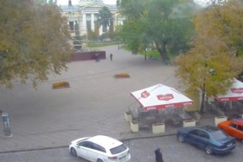 В Одессе появилась камера с видом на Соборную площадь (ВИДЕО)