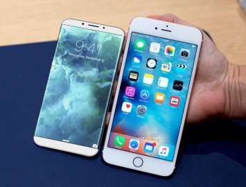 Apple выпустит три стеклянных iPhone 8