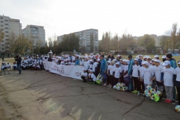 В Бердянске стартовал фестиваль «Открытые уроки футбола»