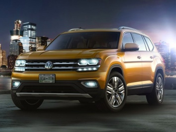 Volkswagen официально представил новый кроссовер Atlas
