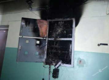 Пожар на Тенистой в Одессе обесточил целый дом