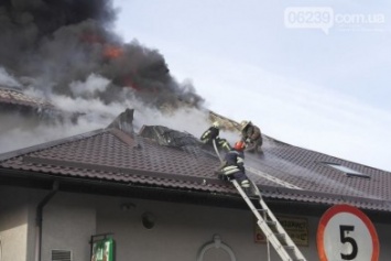 Спасатели Покровска высказали свое предположение о причине пожара в ресторане «Лоза»