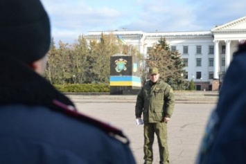 В Краматорской оперативной зоне прошел публичный инструктаж полицейских «фото»
