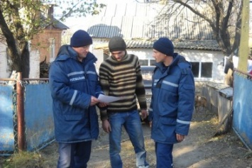 Кировоградская область: спасатели продолжают проводить разъяснительную работу среди жителей жилого сектора