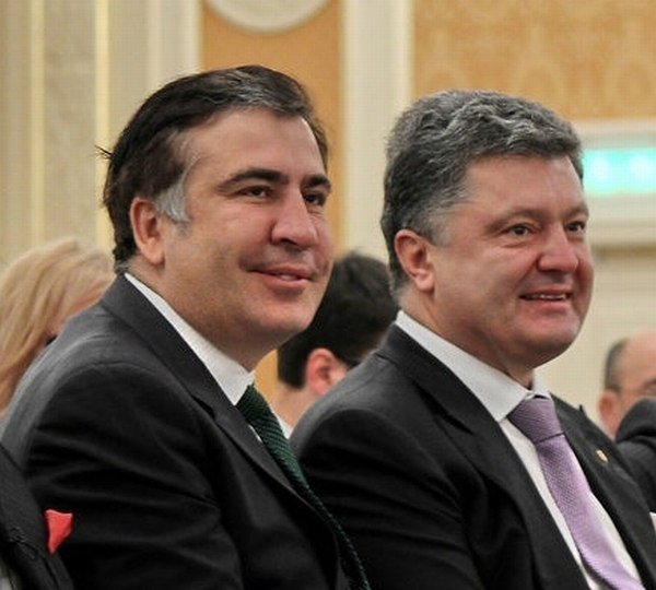Петр Порошенко в грубой форме перебил Михаила Саакашвили