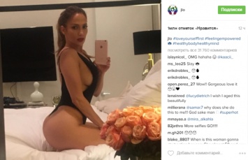 Дженнифер Лопес собрала миллион лайков за снимок в сексуальном боди