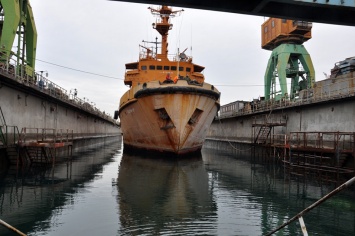 В Одесском порту принялись восстанавливать океанский спасательный буксир