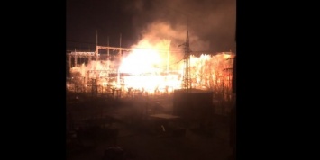 Мурманск остался без электричества после взрыва на подстанции