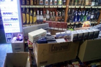 В Лисичанске работал магазин, где продавали сигареты без акцизных марок