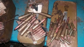 В Донецкой области полиция обнаружила тайник с 1,5 тысячами патронов