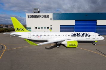 AirBaltic начнет полеты на Bombardier CS300 в декабре 2016 года