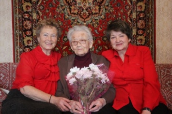 Жительница Рязани отмечает 100-летний юбилей