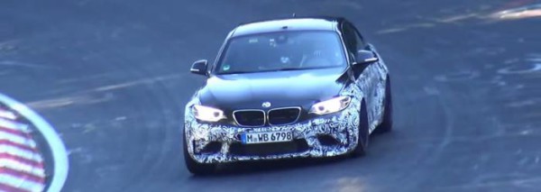 BMW M2 засняли на Нюрбургринге (видео)