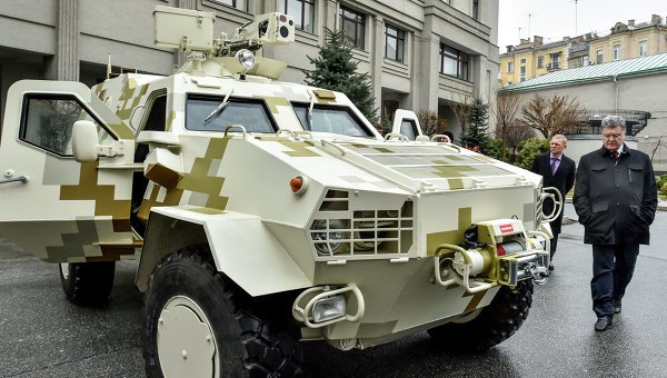 Во Львове представили бронеавтомобиль «Дозор-Б»