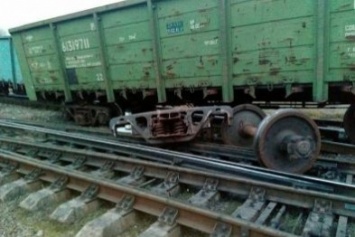 В Одесской области сошел с рельсов грузовой поезд (ФОТО)
