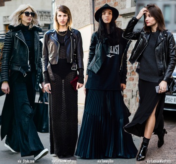 Модные советы: как носить черное стильно