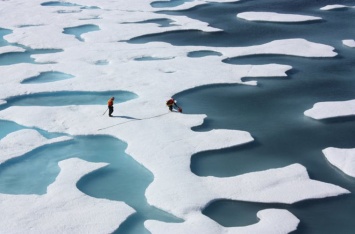 На Северном полюсе заметили превышение температурной нормы на 12°C