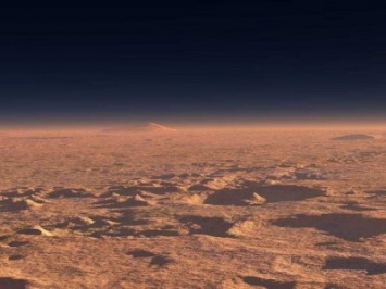 Ученые нашли на Марсе большое замерзшее озеро