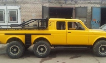 Возобновилось производство пикапов на базе внедорожника Lada 4x4