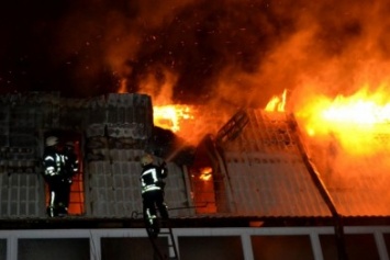 В Одессе горел новострой: пострадавших нет