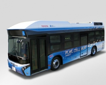 Toyota будет продавать автобусы на топливных элементах с начала 2017 года