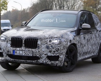 В Сеть попали первые фотографии BMW X3 2018 модельного года
