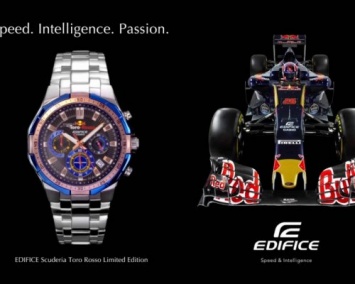 Бренд Edifice выпустил часы для поклонников "Формулы-1"