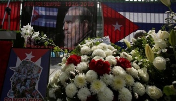 В Гаване началась церемония прощания с Фиделем Кастро