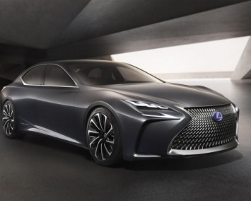 Версия Lexus LS с водородной установкой появится в 2019 году