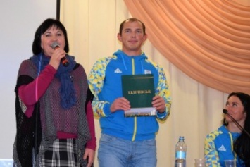 Олимпийский чемпион Юрий Чебан встретился с жителями Черноморска (фото)