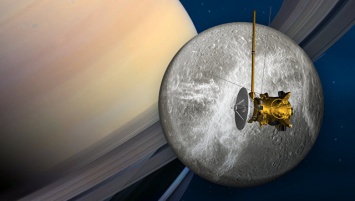 Зонд "Кассини" сегодня нырнет в атмосферу Титана