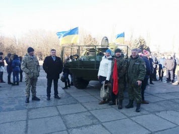 Волонтер модернизировал БРДМ для роты спецназначения Николаева