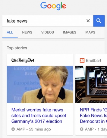 Google будет боротся с новостными фейками