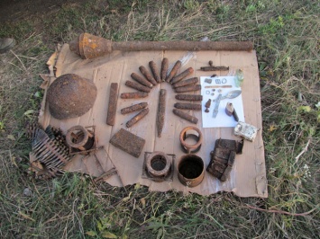 В Криворожском районе поисковики обнаружили останки 10-ти солдат (фото)